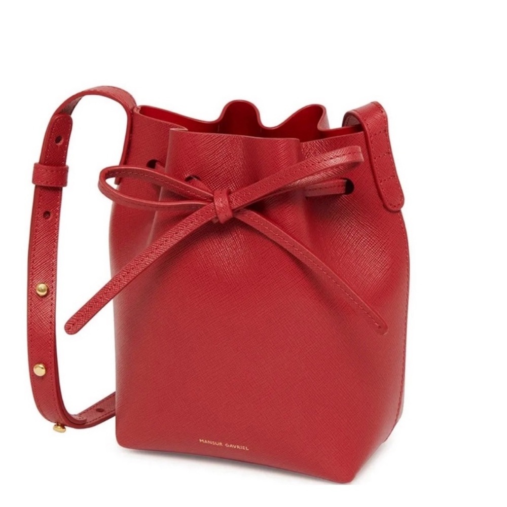 Mansur Gavriel Mini Bucket Bag View 2